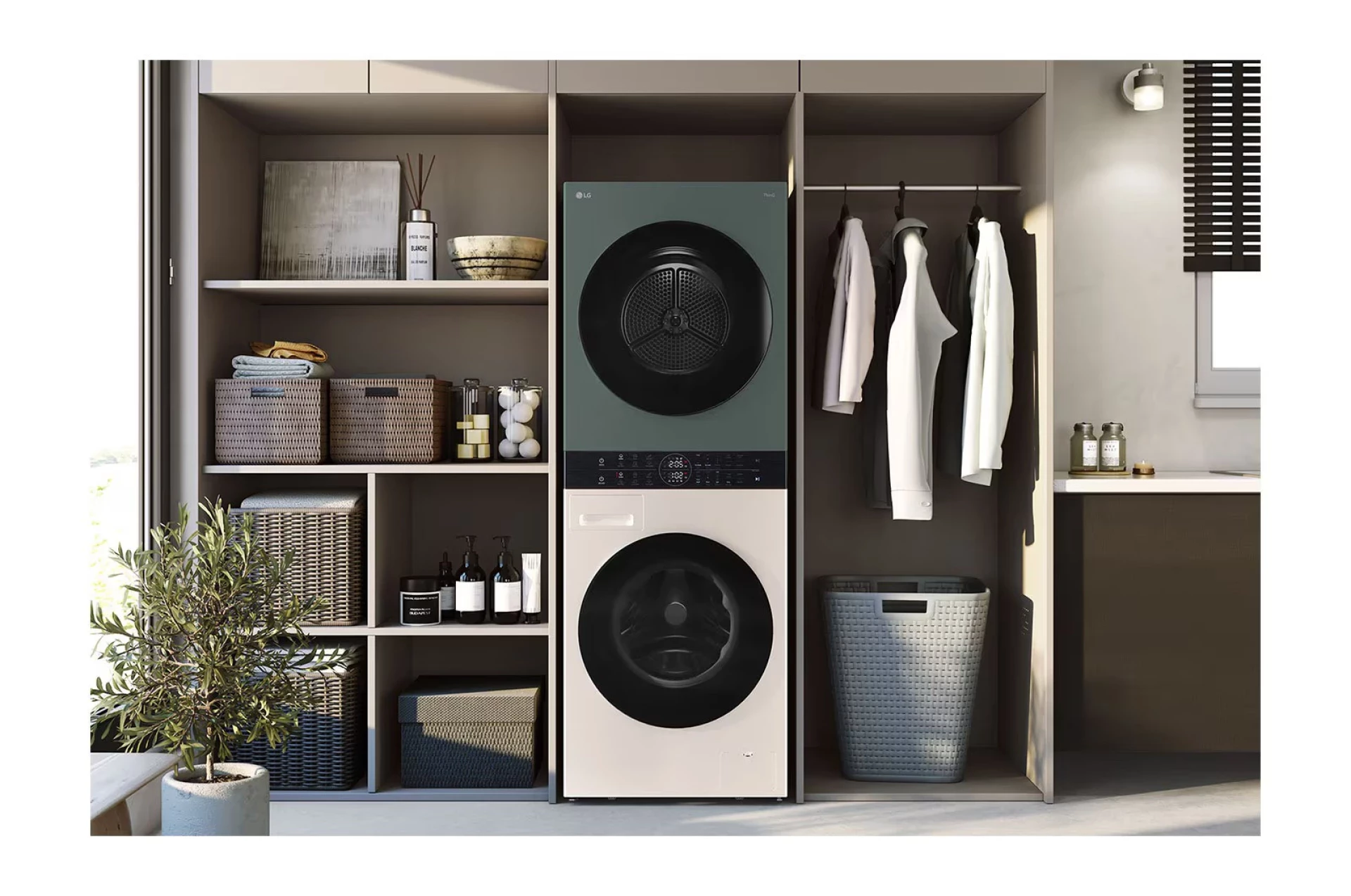 LG Ves masina+susilica WT1210EGF 12\10kg TORANJ