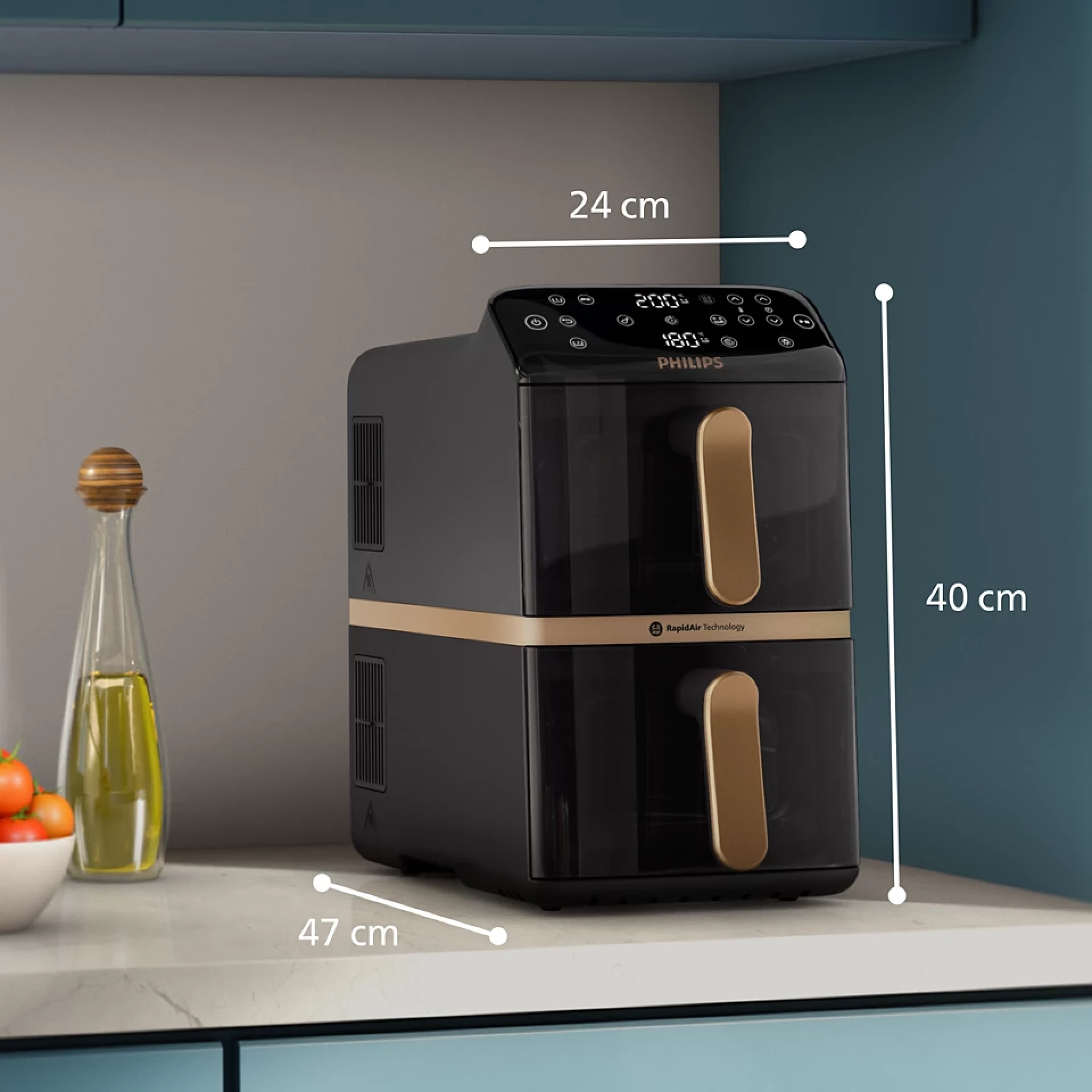PHILIPS Friteza NA462\70 DUAL vertikalna