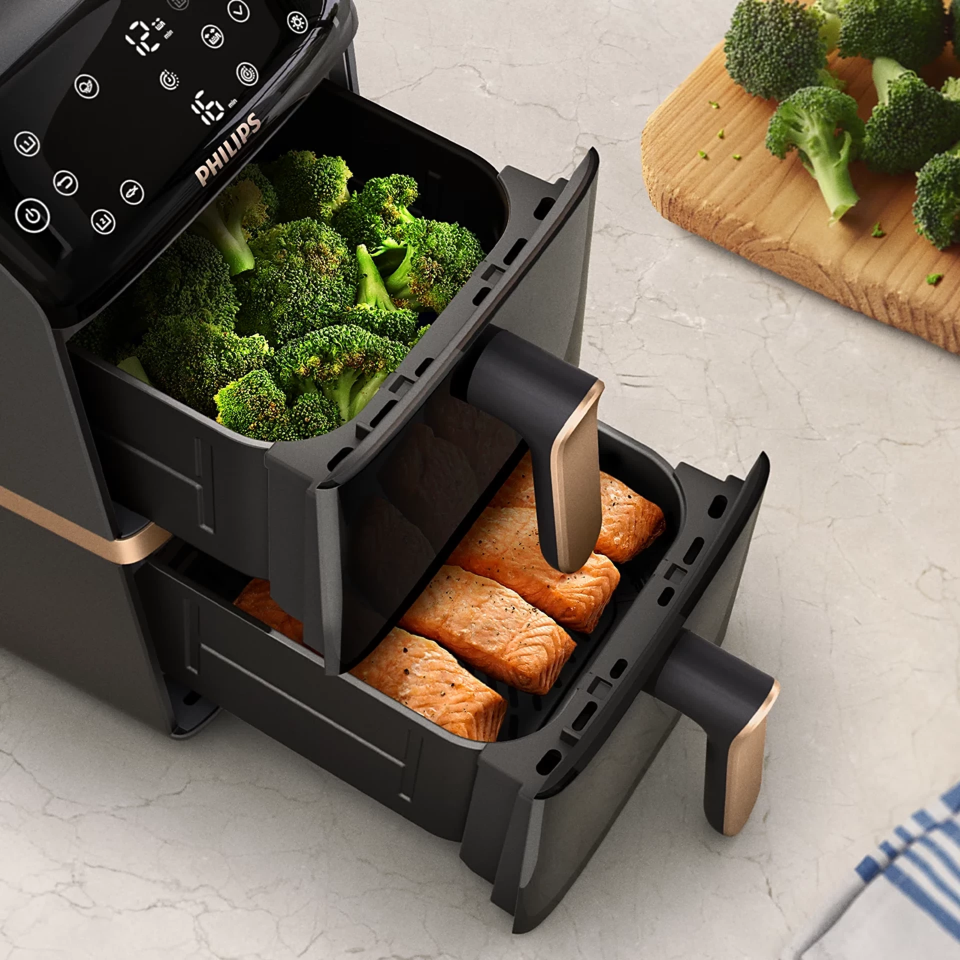 PHILIPS Friteza NA462\70 DUAL vertikalna